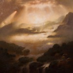 Paesaggio interiore, olio su carta intavolata, 2014