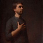 Roberto Calo La colpa, 70cm x 50cm, Olio su tela, 2014