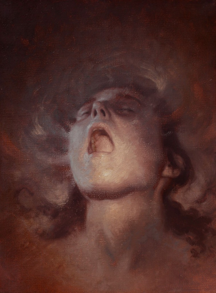 Scream III, 30cm x 40cm, oil on canvas, 2014