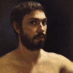 Self-portrait, 30x40cm, oil on canvas, 2012
